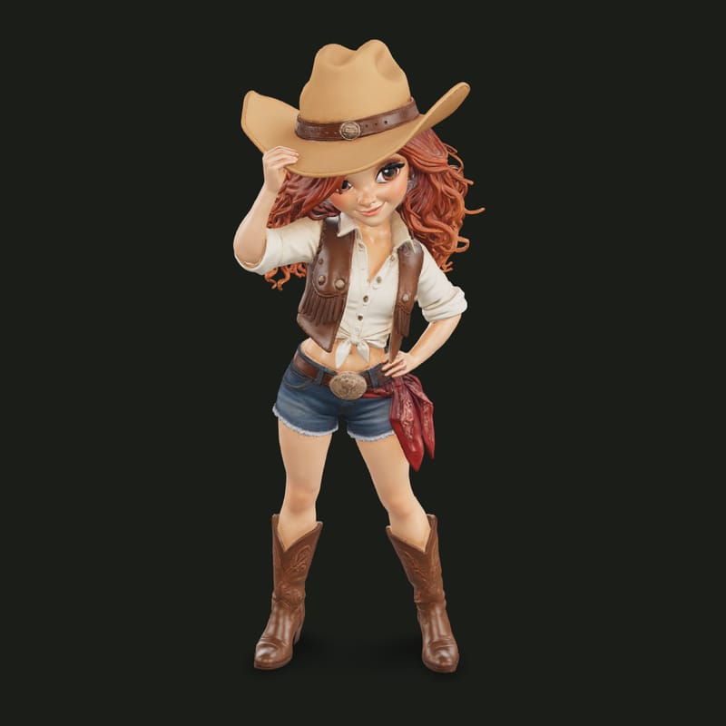 Cowgirl Character